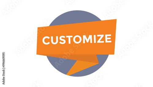 customize button web banner templates. Vector Illustration 
