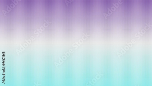 Reeded Glass texture with blurred sky blue background. Refraction effect acrylic ribbed bath separation background. Overlay vertical lines empty banner. Stripes pastel polycarbonate ribbed panel