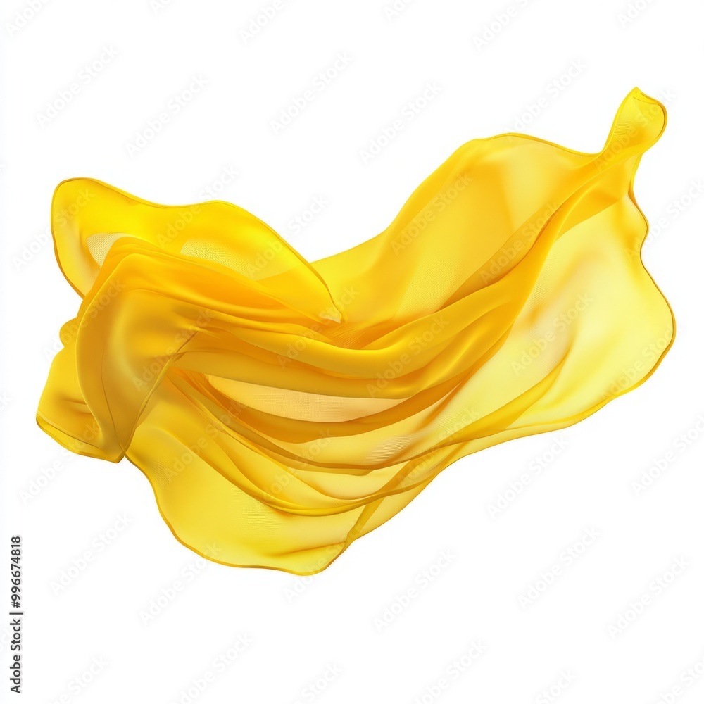 Flying silk fabric. isolated on white background Flying silk fabric. isolated on white background