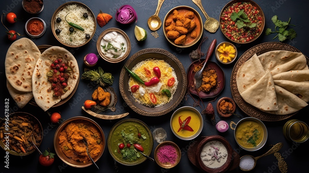 A Feast of Indian Cuisine: Flatbreads, Curries, and Delectable Dishes A Feast of Indian Cuisine: Flatbreads, Curries, and Delectable Dishes
