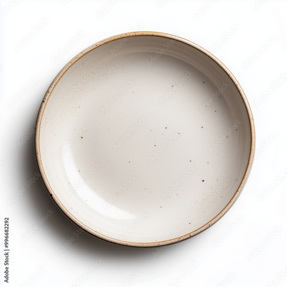 A beautifully crafted ceramic plate with a glossy finish rests on a white background, showcasing elegance. A beautifully crafted ceramic plate with a glossy finish rests on a white background, showcasing elegance.