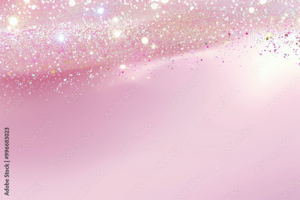 A sparkling texture with pink glitter and shimmering lights, creating a dreamy and festive atmosphere. A sparkling texture with pink glitter and shimmering lights, creating a dreamy and festive atmosphere.