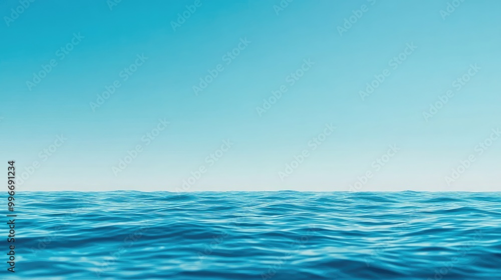 Tranquil sea view with shimmering water under a clear blue sky, perfect for relaxation and nature-themed projects. Tranquil sea view with shimmering water under a clear blue sky, perfect for relaxation and nature-themed projects.