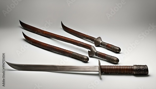 Ancient Thai Weapon, A close-up of “Daab Song Mue”