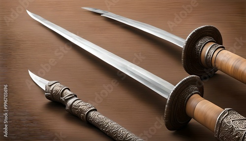 Ancient Thai Weapon, A close-up of “Daab Song Mue”