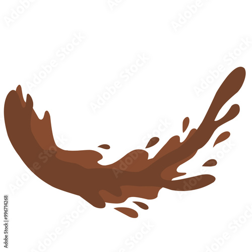 Chocolate Splash Vector