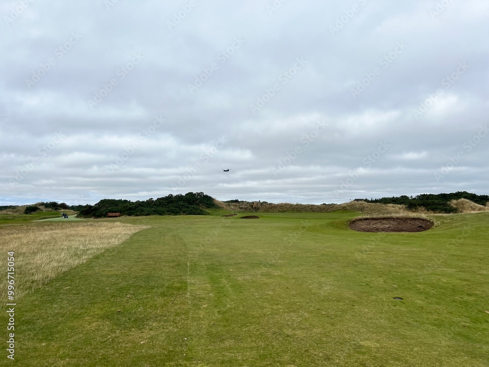 Obraz premium Golf Course, Nature, Grass