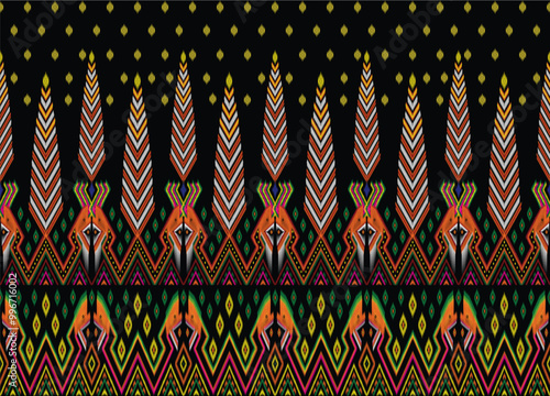 Local art pattern ethnic myth Naga or lareg snake are monster very nice design for decorate products and other. snake, monster, myth, lines, doodle, local, art work, big snake.