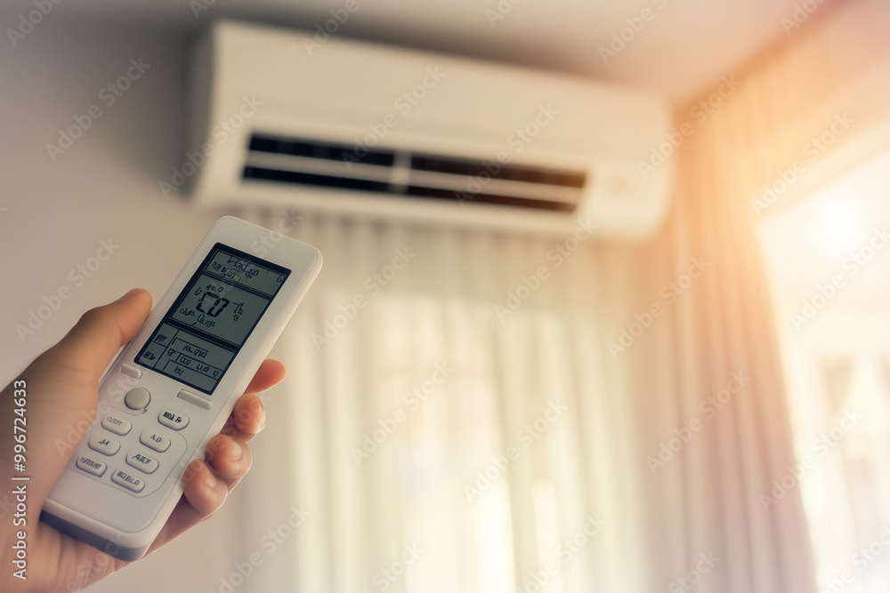 Remote-control temperature adjustment for air conditioners Remote-control temperature adjustment for air conditioners