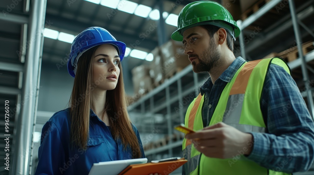 The Workers in Warehouse Discussion The Workers in Warehouse Discussion