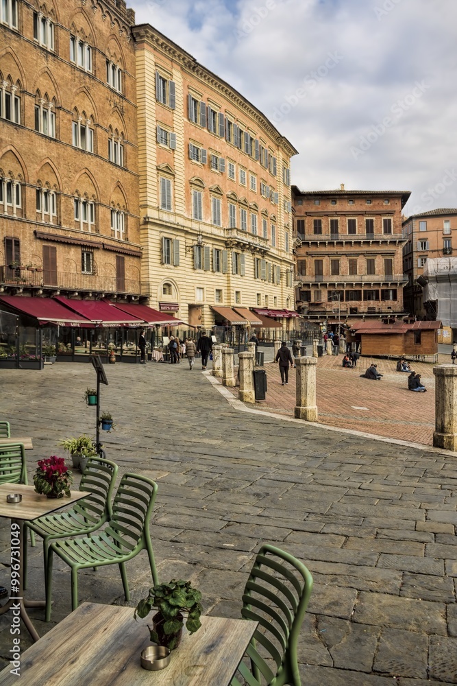 siena, italien - piazza del campo