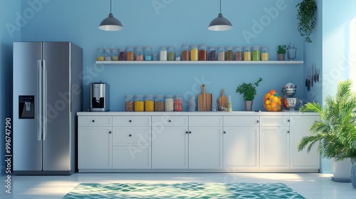 The Modern Kitchen Interior