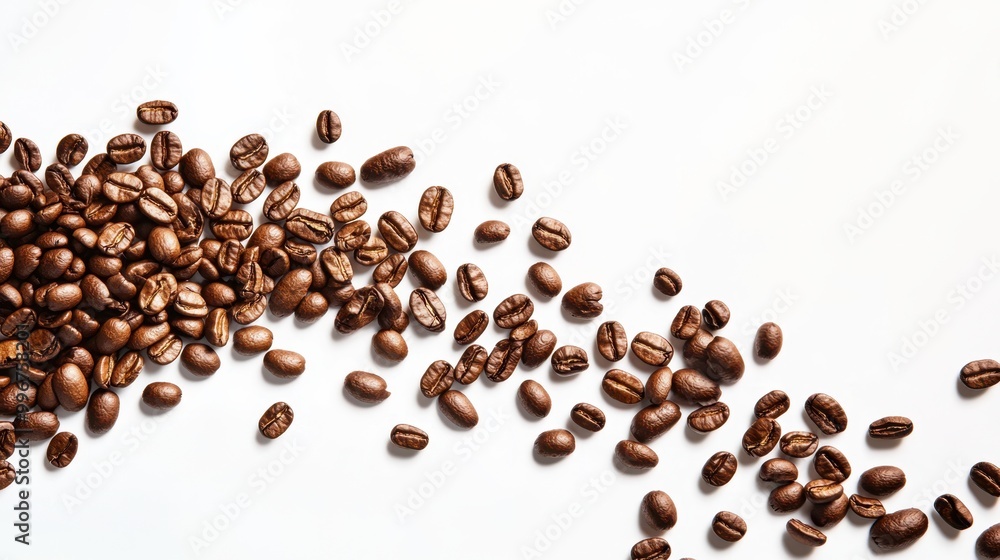 The Coffee Beans on Surface The Coffee Beans on Surface