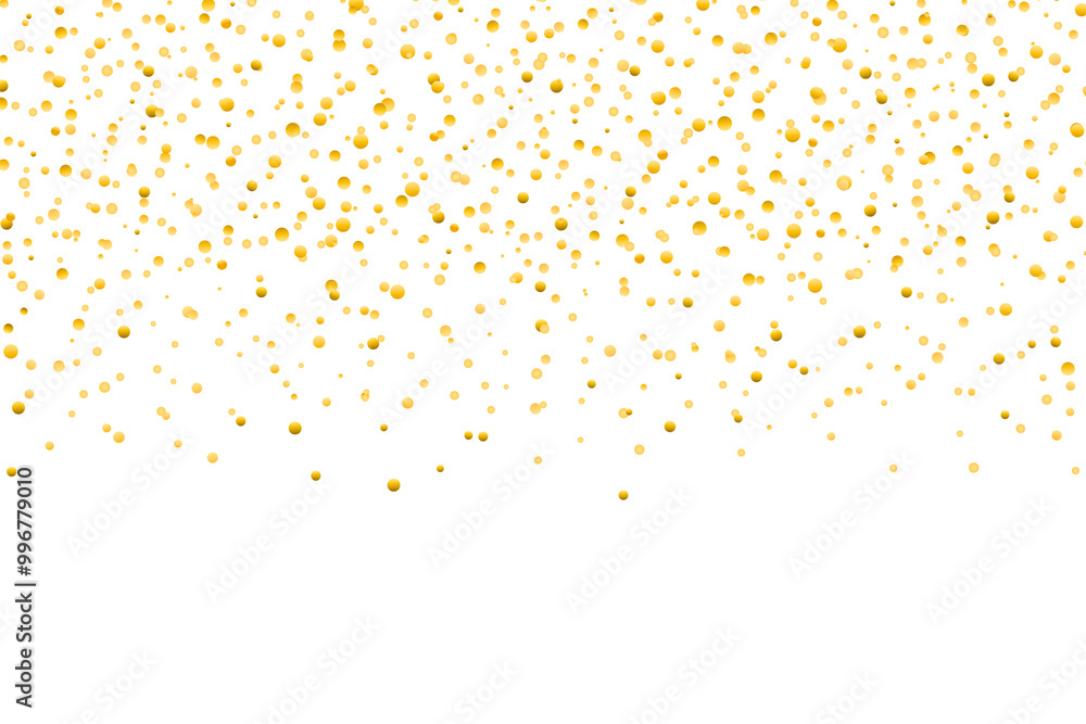 Luxury magic gold glitter confetti falling on transparent background. Golden glitter round shape sparkle. Glowing particles falling. Ideal for holiday, celebration, festive, decoration design elements Luxury magic gold glitter confetti falling on transparent background. Golden glitter round shape sparkle. Glowing particles falling. Ideal for holiday, celebration, festive, decoration design elements