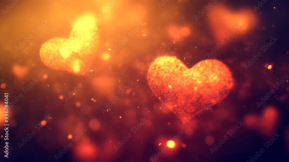 Bold Red Heart Brush Stroke - Expressive Love Art on White Background Bold Red Heart Brush Stroke - Expressive Love Art on White Background