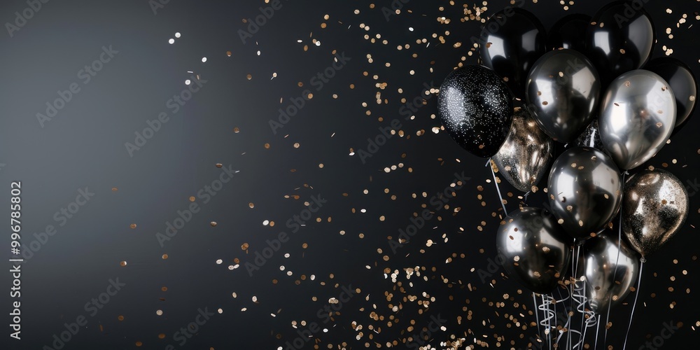 Elegant black and gold celebration Elegant black and gold celebration
