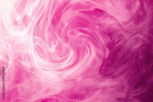 Abstract background of pink and white swirls.