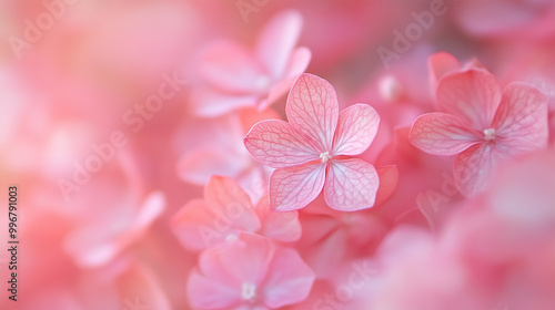 Soft Pink Petals in Gentle Blur