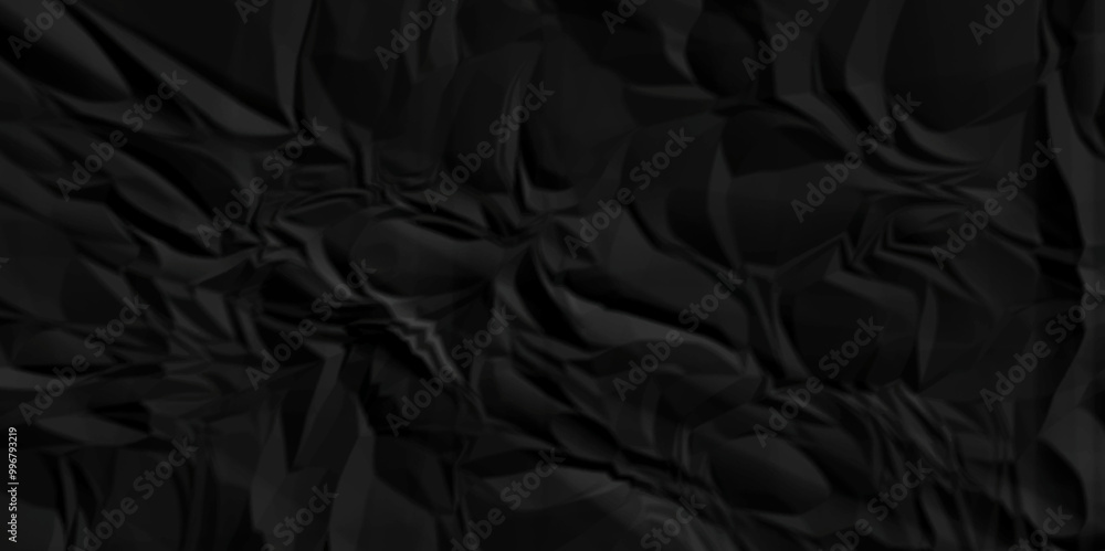 Empty black wrinkly backdrop paper. parchment panorama grunge wrinkly paper texture background, crumpled pattern texture. paper crumpled texture.
Empty black wrinkly backdrop paper. parchment panorama grunge wrinkly paper texture background, crumpled pattern texture. paper crumpled texture.