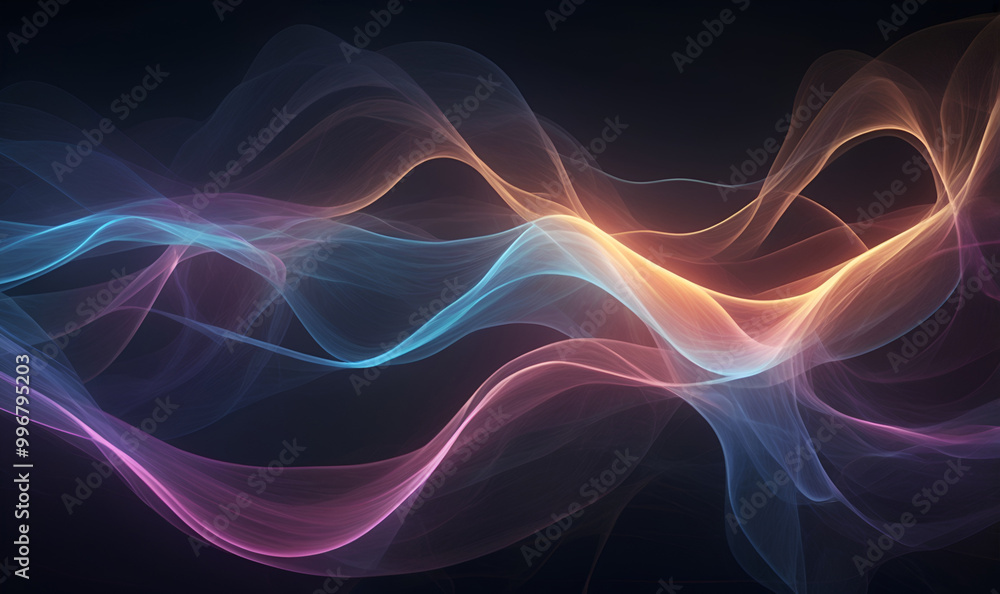 abstract background with glowing lines abstract background with glowing lines