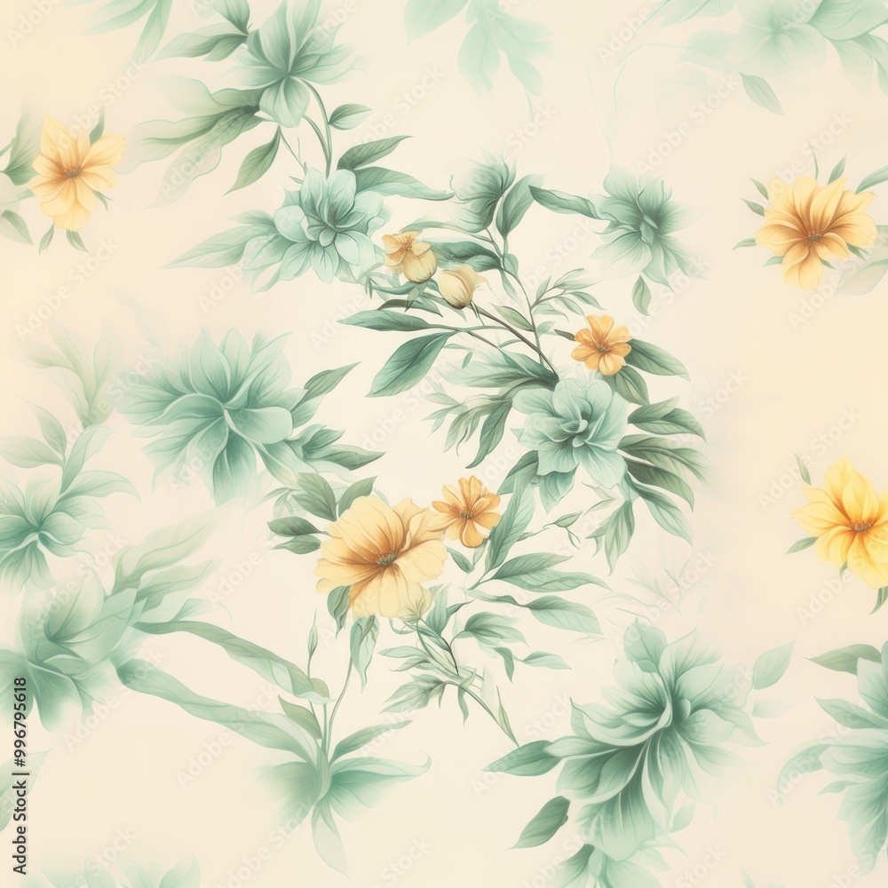 Butterfly flower backgrounds pattern. Butterfly flower backgrounds pattern.