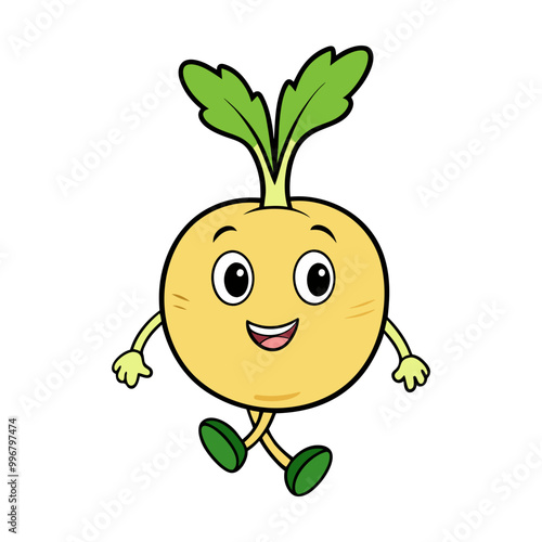 Download Rutabaga Vector Art Illustration Eps File For Design. photo