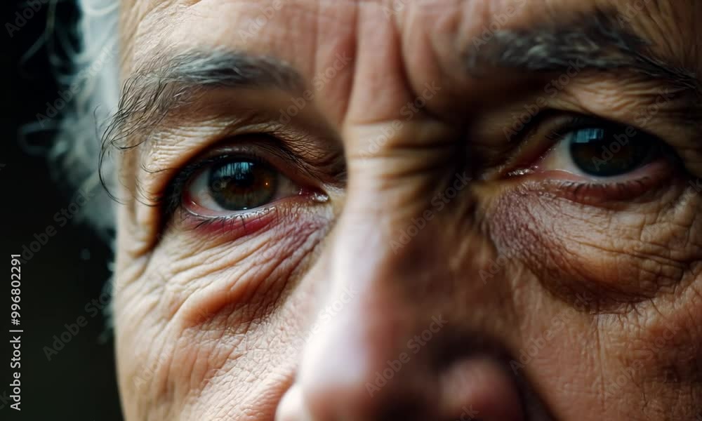 close up of very mature and sapient person looking at the camera , inspiring eyes , close up of very mature and sapient person looking at the camera , inspiring eyes ,