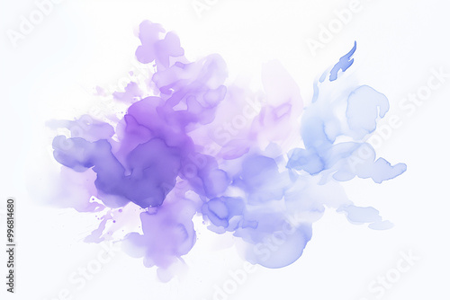 Watercolor or alcohol ink texture. Fluid colorful abstract stains in pastel colors, background art for design. photo