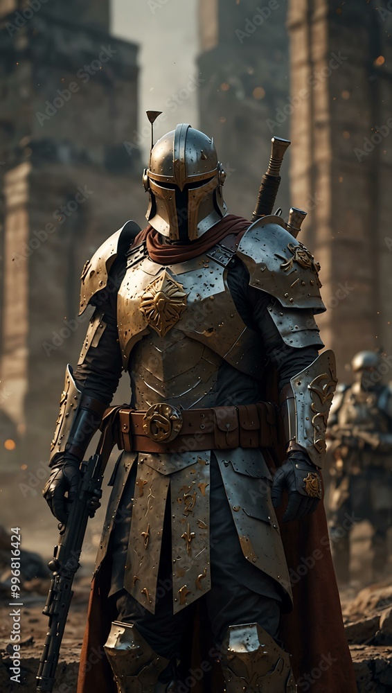 A steadfast guardian protecting allies with unwavering resolve. A steadfast guardian protecting allies with unwavering resolve.