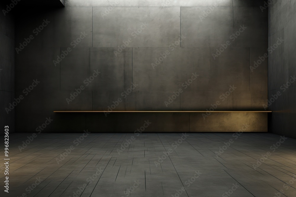 Minimal modern black texture wall architecture building flooring.