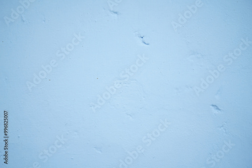 Smooth blue painted wall