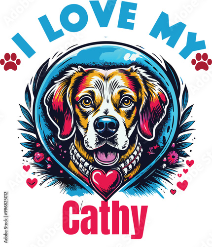 Freeman Is My Cute Cat, Cat name t-shirt Design