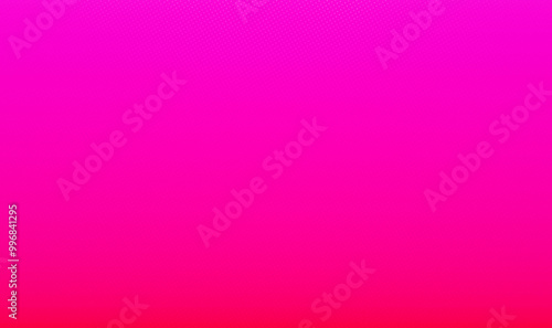 Plain pink gradient design background, Full frame Wide angle banner for social media, flyers, ebooks, posters, online web Ads, brochures and various design works