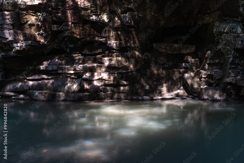 Deep Reflections in a Shady Mountain Pool Deep Reflections in a Shady Mountain Pool