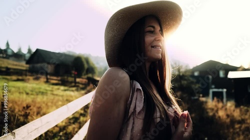 person in a cowboy hat