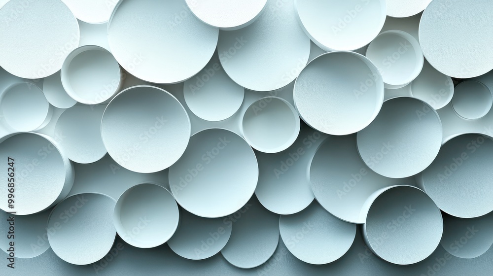 Clean white backdrop with geometric elements arranged in a creative pattern, offering a modern visual appeal. Clean white backdrop with geometric elements arranged in a creative pattern, offering a modern visual appeal.