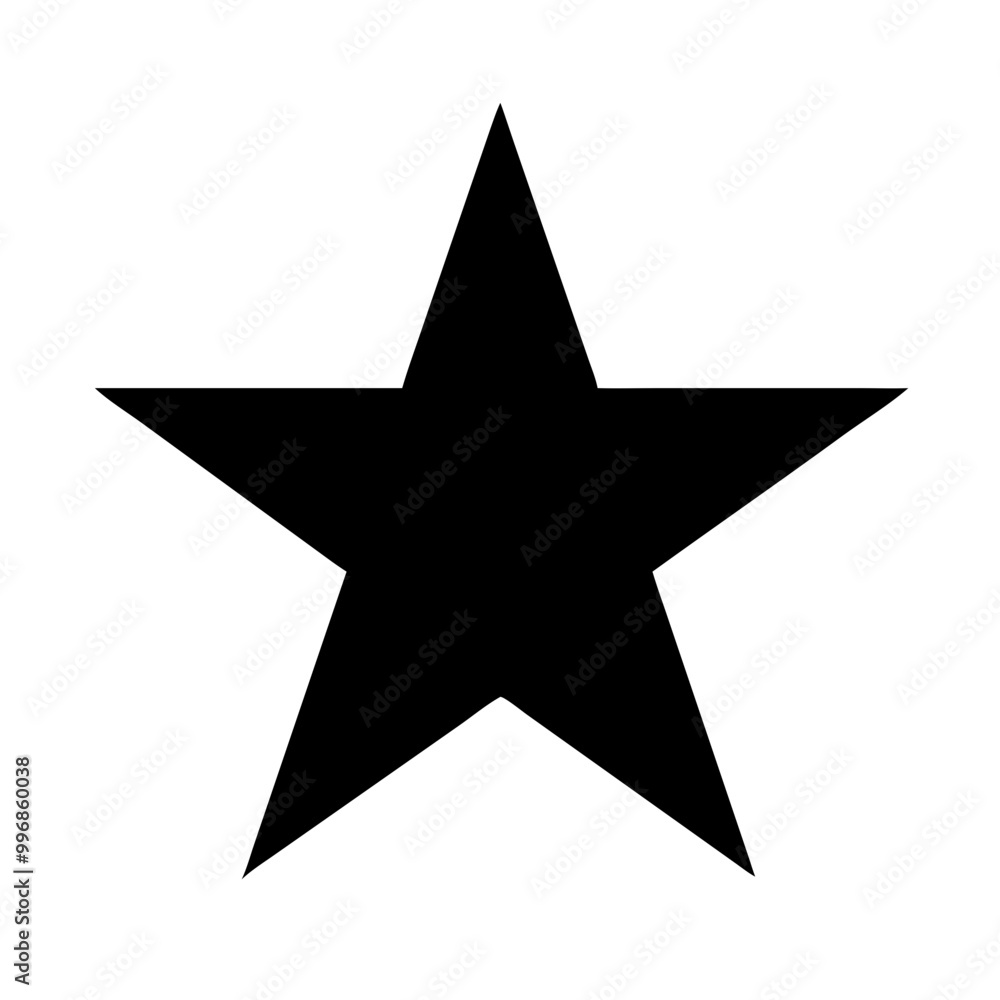 Solid black star icon representing excellence and recognition in a simplistic style
Solid black star icon representing excellence and recognition in a simplistic style