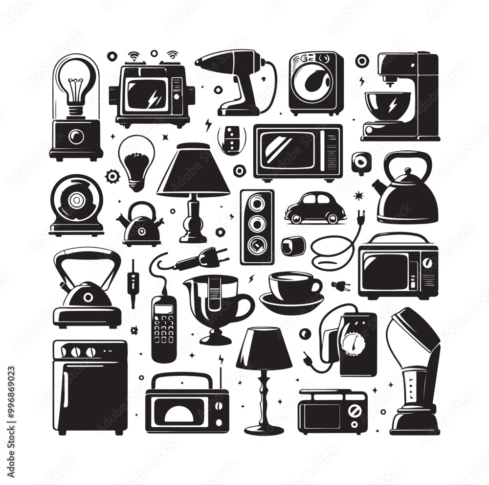 electrical equipment vector illustration electrical equipment vector illustration