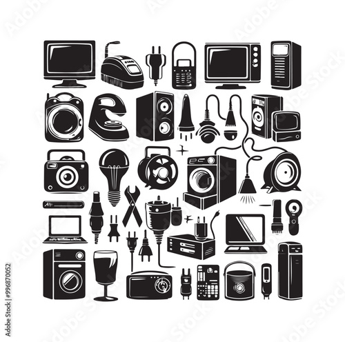 electrical equipment vector illustration