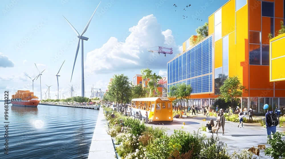 Renewable Energy Powering Urban Revitalization And Community