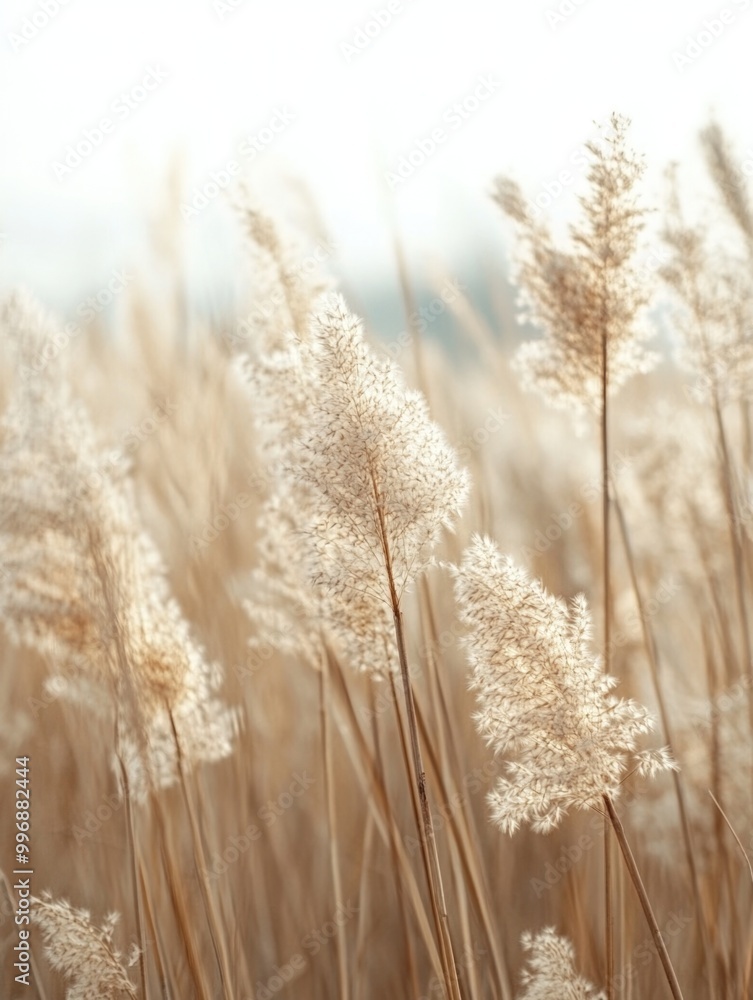 Obraz premium Serene Field of Tall Grass
