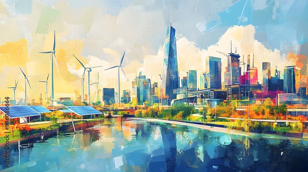 Picture of Renewable energy projects powering urban revitalization with solar ...