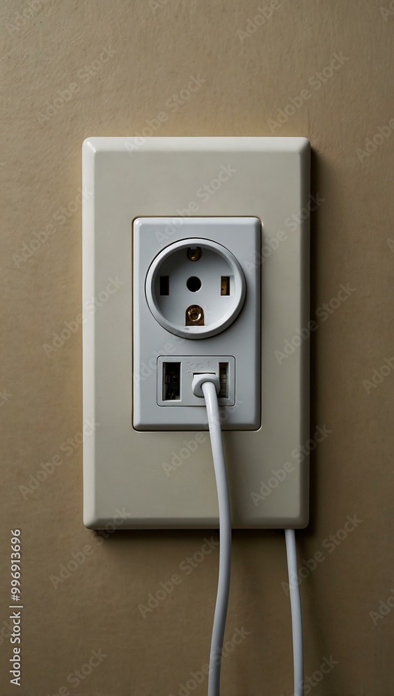 Electric outlet. Electric outlet.