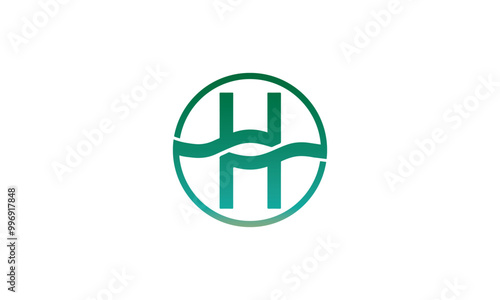 h logo initial vector, h letter logo design, hh logo icon, Letter H logo icon design template