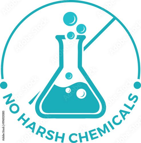 No Harsh Chemical skincare logo icons (steroid free, no harsh chemical, organic ingredients, paraben free, gluten free)