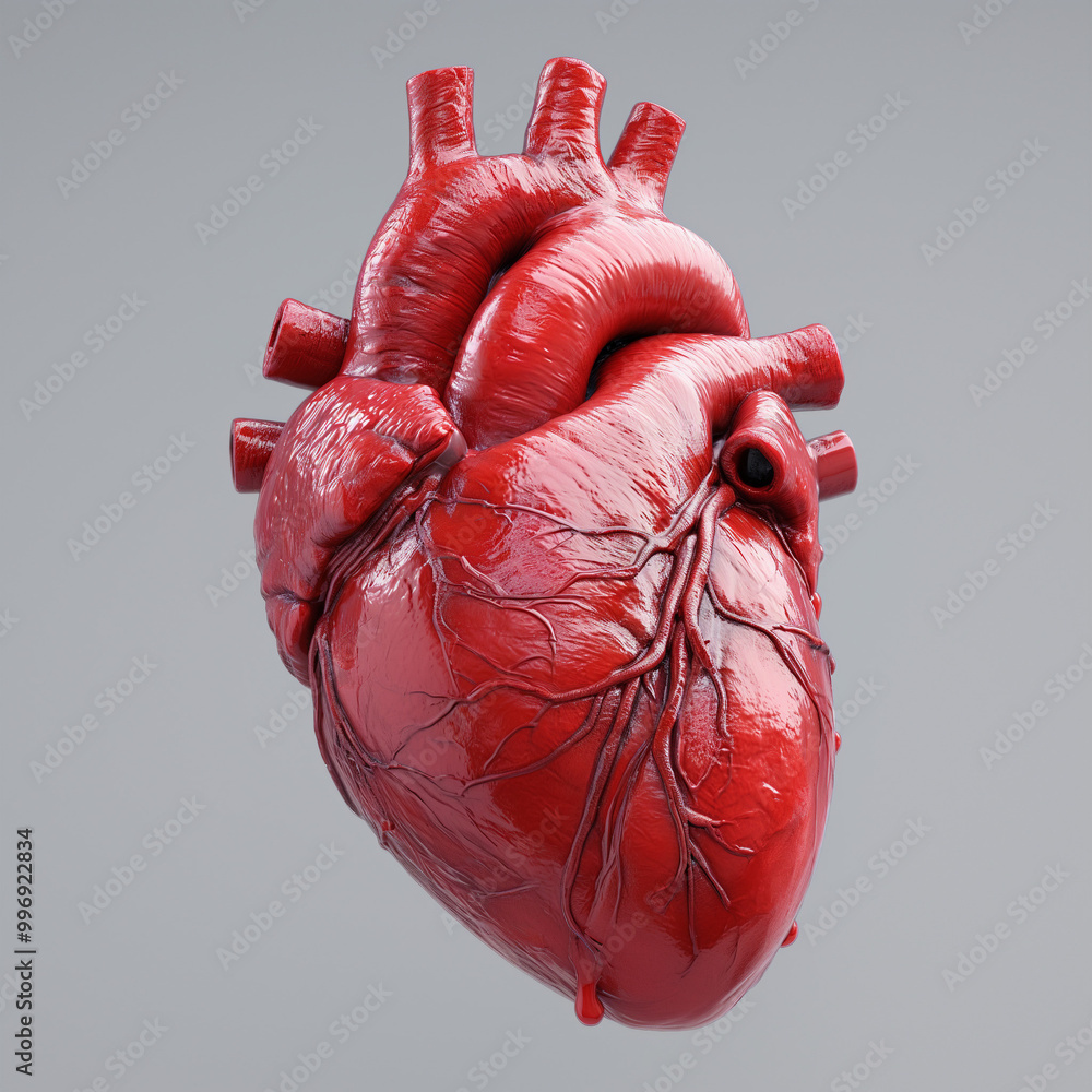 Naklejka premium red heart 