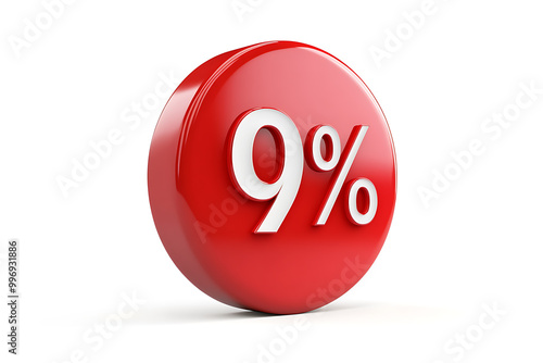 A percent icon is typically represented as "%" in a clean, minimalistic design, symbolizing discounts, interest rates, or percentages