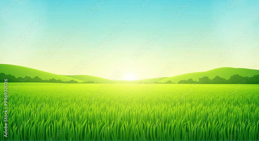 field and blue sky field and blue sky