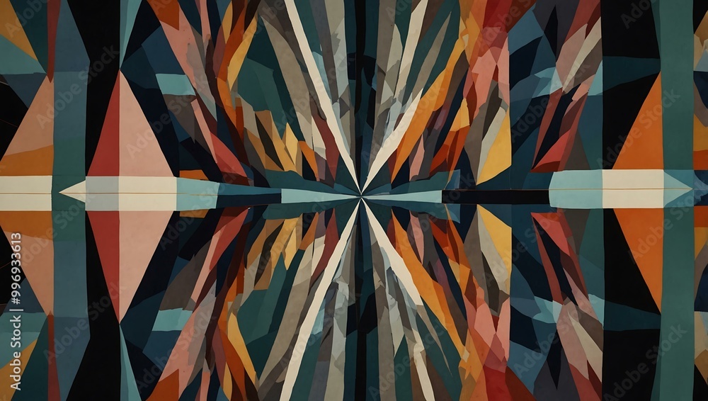 custom made wallpaper toronto digitalGraphic patterns showcasing balance and symmetry.
