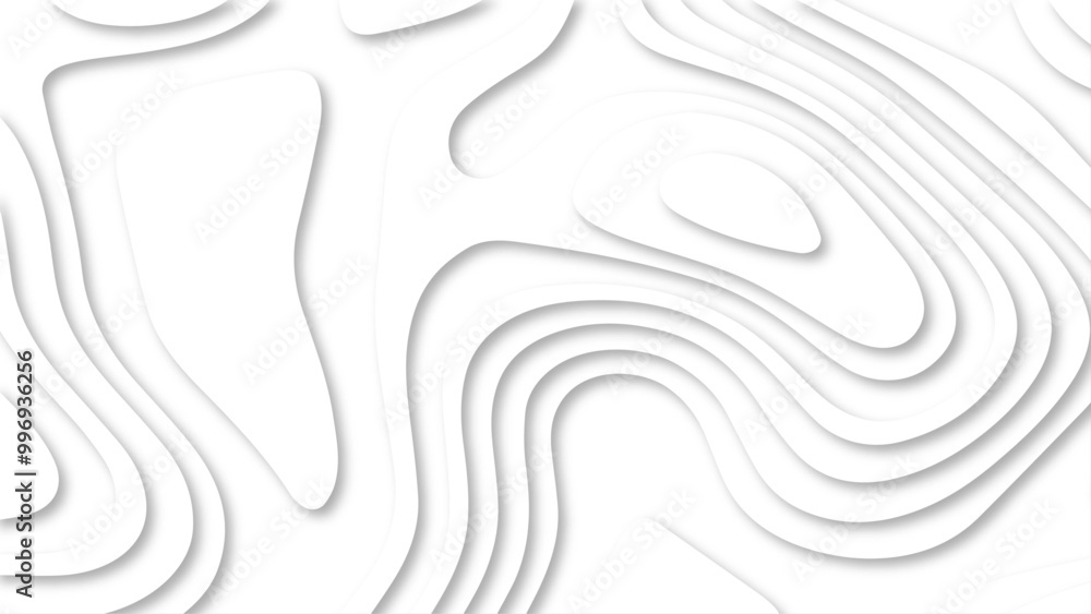 papercut and multi layer cutout geometric white abstract pattern background. Banner texture papercut and multi layer cutout geometric white abstract pattern background. Banner texture